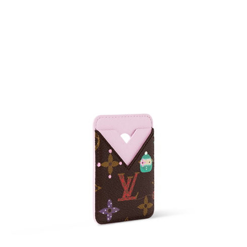 Widok Magnetyczne etui na karty z boku