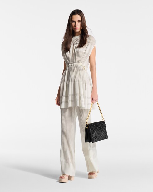صندل Maya بنعل عريض وكعب عالٍ in النساء's الأحذية الصنادل وأحذية الإسبادريل collections by Louis Vuitton