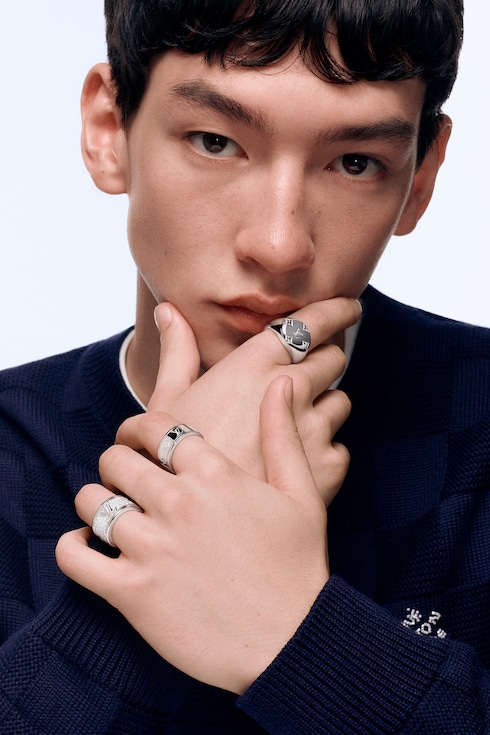 Jewellery - Les Gastons Vuitton Small Ring, White Gold Jewellery Categories Rings | LOUIS VUITTON