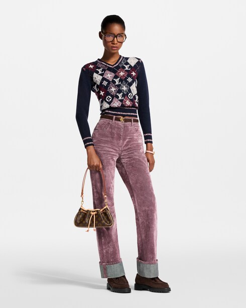 Mokasyny District Derby Flat in Kobiety's Buty Loafers and Ballerinas collections by Louis Vuitton