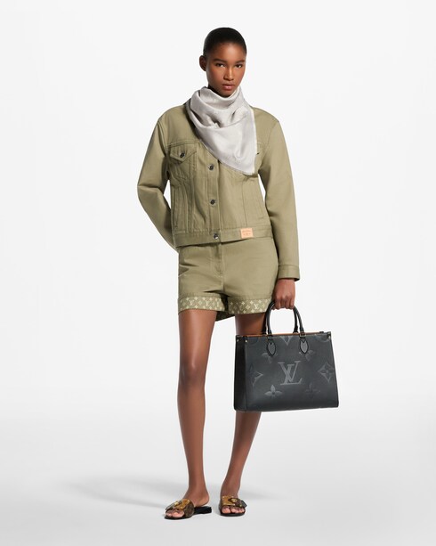 Scialle Monogram Denim S00 Donna Accessori Scialli | LOUIS VUITTON