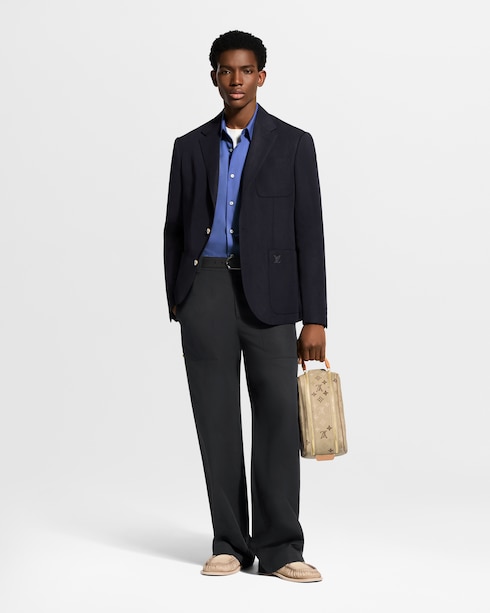 Monogram Embroidered Long-Sleeved Shirt in Men's Ready-to-Wear Shirts collections by Louis Vuitton