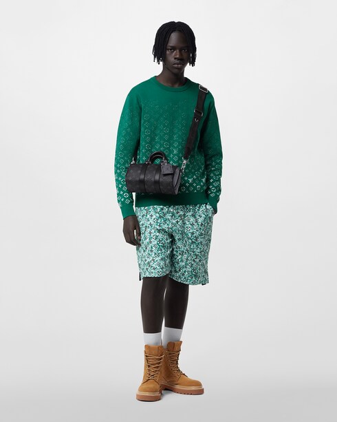 Monogram Gradient Cotton Crewneck in Men's Ready-to-Wear All Ready-to-Wear collections by Louis Vuitton