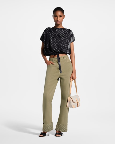Monogram Lined Mesh Top in Women's Ready-to-Wear Tops collections by Louis Vuitton