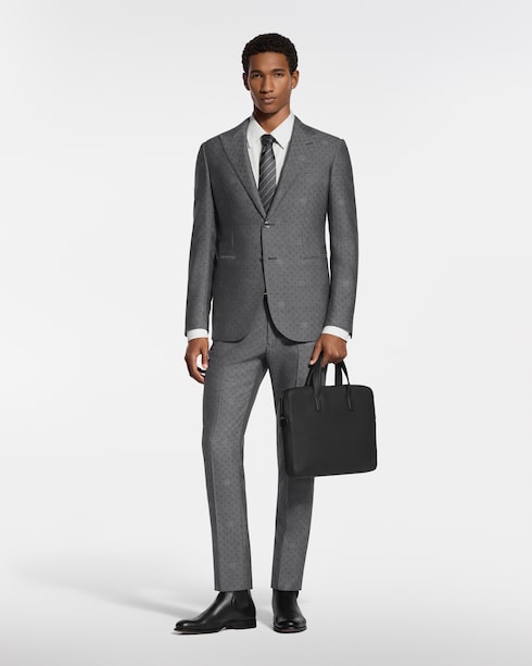 Monogram Long-Sleeved Evening Shirt in New's For Men New Formal collections by Louis Vuitton