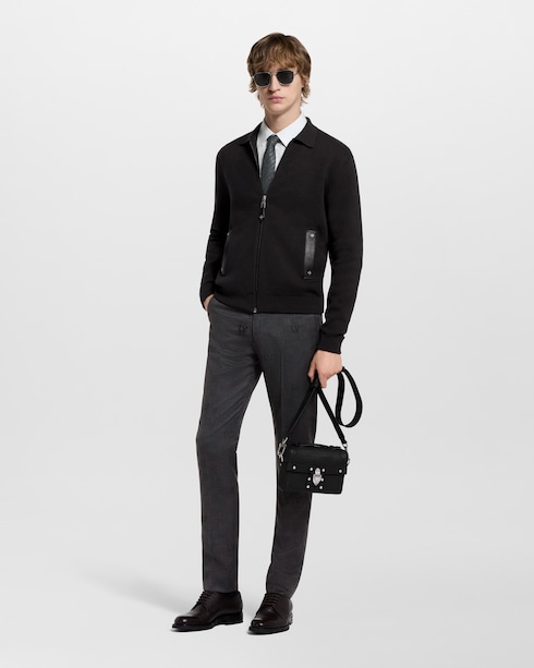 Cravatta Monogram Pinstripes S00 Novità Per gli uomini New Formal | LOUIS VUITTON