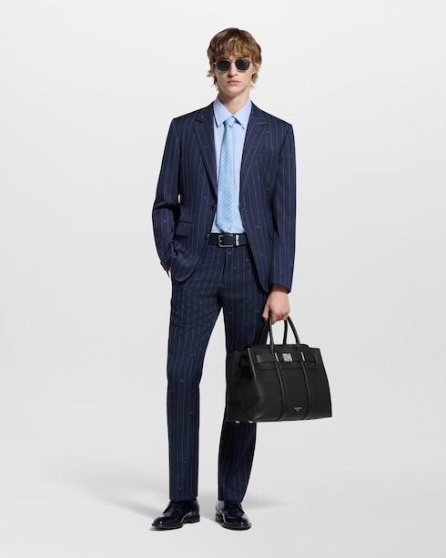 Cravatta Monogram Pinstripes S00 Novità Per gli uomini New Formal | LOUIS VUITTON