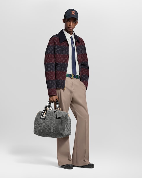 Monogram Printed Short-Sleeved Shirt in Men's Ready to Wear All Ready-To-Wear collections by Louis Vuitton