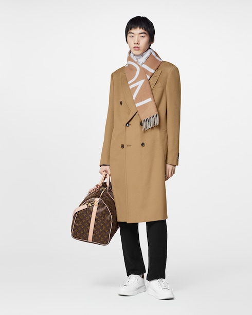 Monogram Split Scarf S00 in New's Holiday Holiday Edit for Him collections by Louis Vuitton