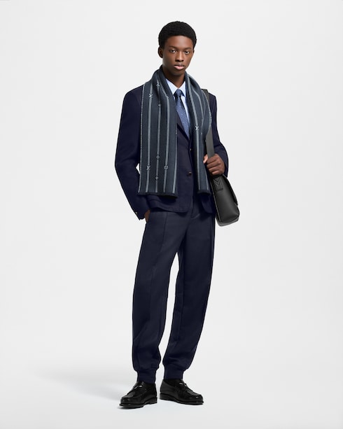 Monogram Stripes Scarf S00 in New's For Men New Formal collections by Louis Vuitton