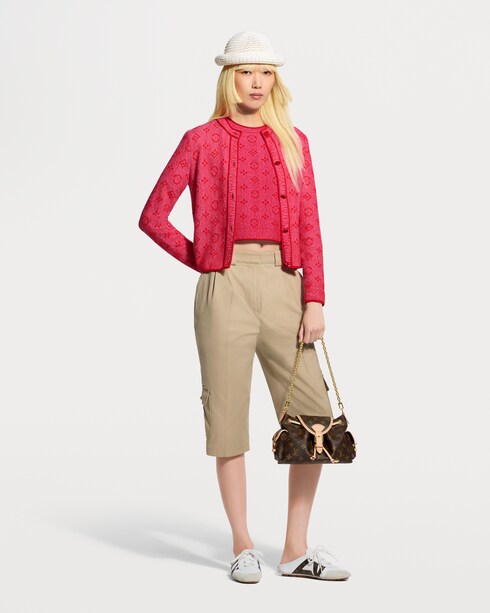 Monogram Tweed-Effect Knit Top in Women's Ready-to-Wear Tops collections by Louis Vuitton
