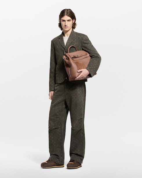 Monogram Waxed Denim Pants in Men's Ready-to-Wear All Ready-to-Wear collections by Louis Vuitton