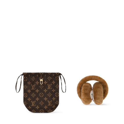 Nauszniki LV Cloud Medaillon S00 in Kobiety's Akcesoria Akcesoria do włosów collections by Louis Vuitton (Powiększenie produktu)