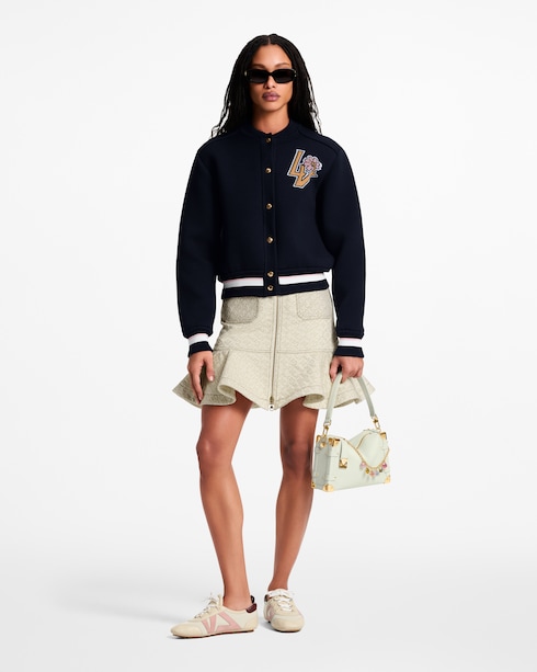 Nouveau Signature Patch Varsity Jacket in Women's Ready-to-Wear Coats and Jackets collections by Louis Vuitton