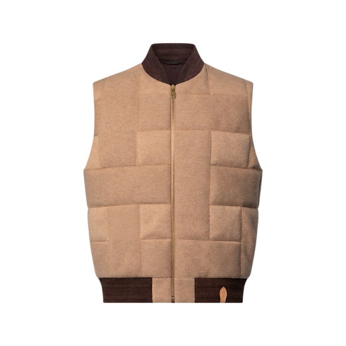 Ocieplana kamizelka z kaszmiru in Mężczyźni's Odzież Odzież collections by Louis Vuitton (Powiększenie produktu)