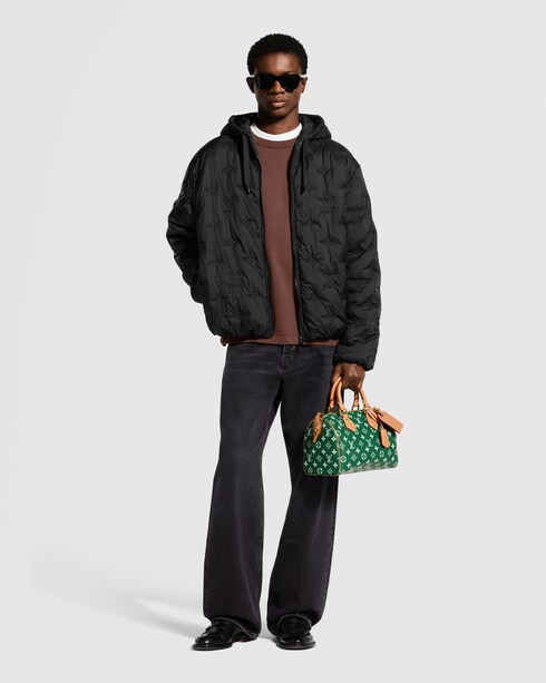 Monogram Padded Hooded Blouson in Men's Ready to Wear All Ready-To-Wear collections by Louis Vuitton