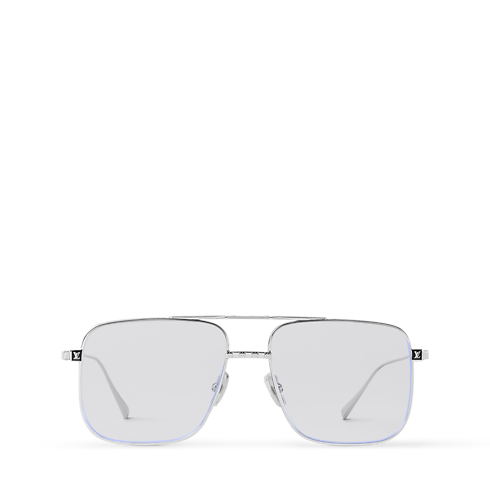 Okulary Attitude Light Large Pilot S00 in Mężczyźni's Akcesoria Okulary collections by Louis Vuitton (Powiększenie produktu)