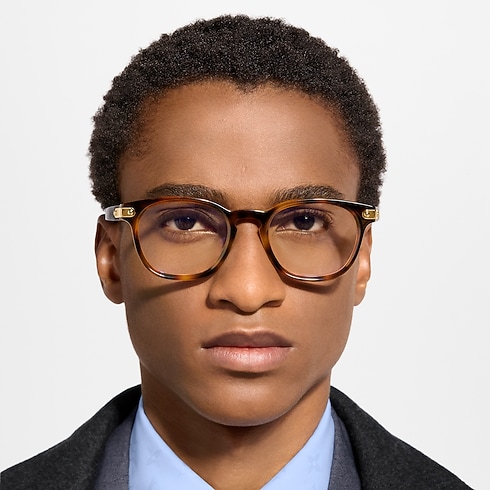 Okulary LV Signature Round Square S00 in Mężczyźni's Akcesoria Okulary collections by Louis Vuitton (Powiększenie produktu)