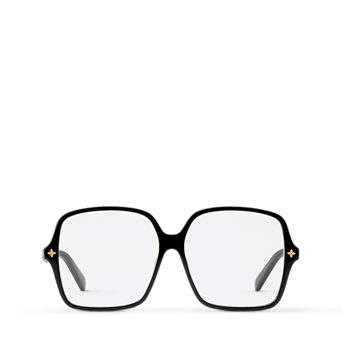 Okulary My Monogram Fame Square z filtrem światła niebieskiego S00 in Kobiety's Akcesoria Okulary collections by Louis Vuitton (Powiększenie produktu)