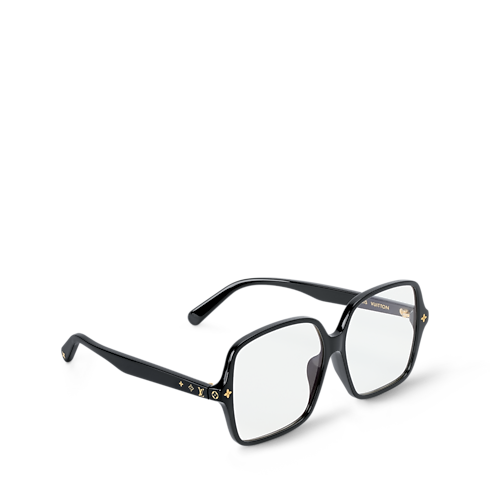 Okulary My Monogram Fame Square z filtrem światła niebieskiego S00 in Kobiety's Akcesoria Okulary collections by Louis Vuitton (Powiększenie produktu)