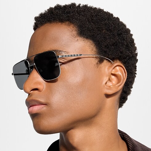 Okulary przeciwsłoneczne Attitude Light Large Pilot S00 in Mężczyźni's Akcesoria Okulary collections by Louis Vuitton (Powiększenie produktu)
