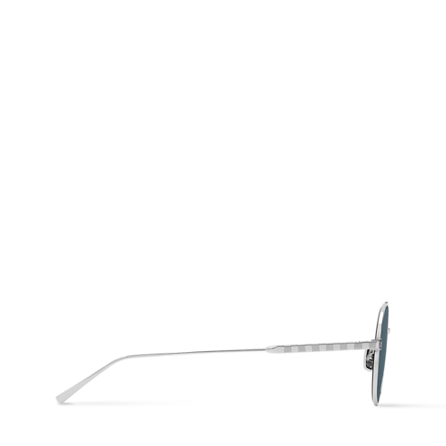 Okulary przeciwsłoneczne Attitude Light Round S00 in Mężczyźni's Akcesoria Okulary collections by Louis Vuitton (Powiększenie produktu)