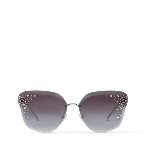 Okulary przeciwsłoneczne LV Jewel Frosted S00 in Kobiety's Akcesoria Okulary collections by Louis Vuitton (Powiększenie produktu)