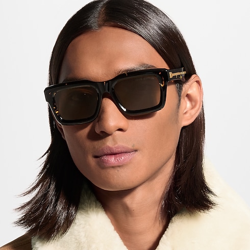 Okulary przeciwsłoneczne LV Journey Square Sunglasses S00 in Mężczyźni's Akcesoria Okulary collections by Louis Vuitton (Powiększenie produktu)