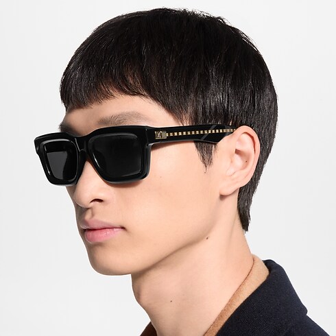Okulary przeciwsłoneczne LV Journey Square Sunglasses S00 in Mężczyźni's Akcesoria Okulary collections by Louis Vuitton (Powiększenie produktu)