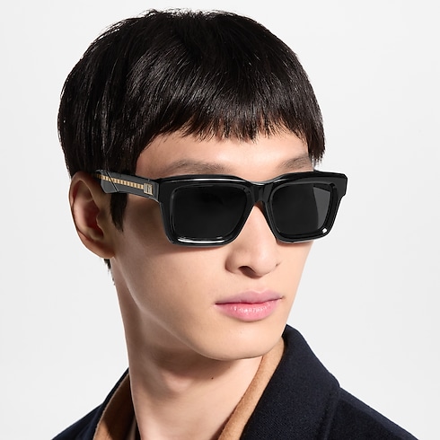 Okulary przeciwsłoneczne LV Journey Square Sunglasses S00 in Mężczyźni's Akcesoria Okulary collections by Louis Vuitton (Powiększenie produktu)