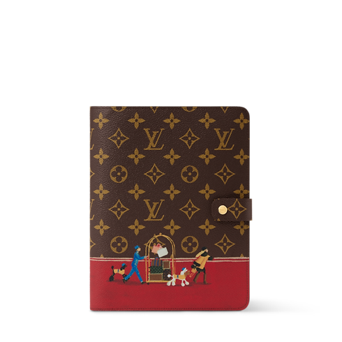 Okładka na organizer biurkowy MM Carnets de Palace S00 in Kufry, Podróże i Dom's Książki i artykuły piśmiennicze Papeteria collections by Louis Vuitton (Powiększenie produktu)