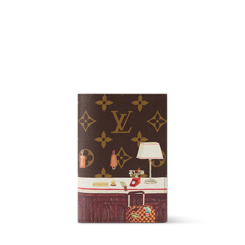 Okładka na paszport Inne płótno Monogram in Kobiety's Portfele i mała galanteria skórzana Etui na karty i breloki collections by Louis Vuitton (Powiększenie produktu)