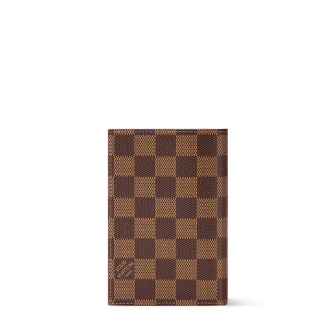 Okładka na paszport Płótno Damier Ebene in Kobiety's Portfele i mała galanteria skórzana Nowości w Małej Galanterii Skórzanej collections by Louis Vuitton (Powiększenie produktu)