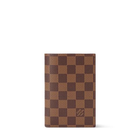 Okładka na paszport Płótno Damier Ebene in Kobiety's Portfele i mała galanteria skórzana Nowości w Małej Galanterii Skórzanej collections by Louis Vuitton (Powiększenie produktu)