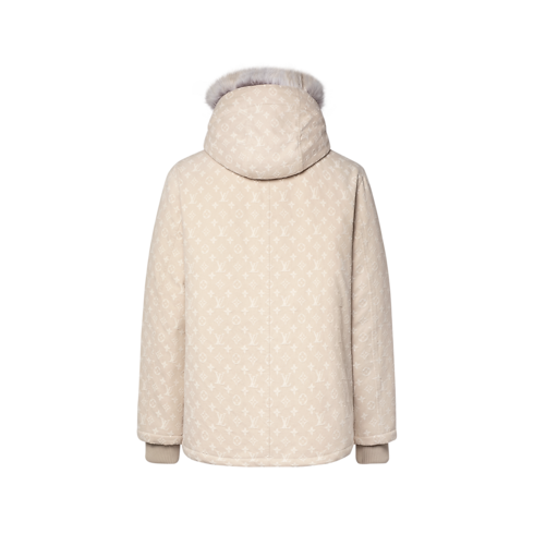 Parka Monogram Water-Repellent Denim Down in Mężczyźni's Odzież Odzież collections by Louis Vuitton (Powiększenie produktu)