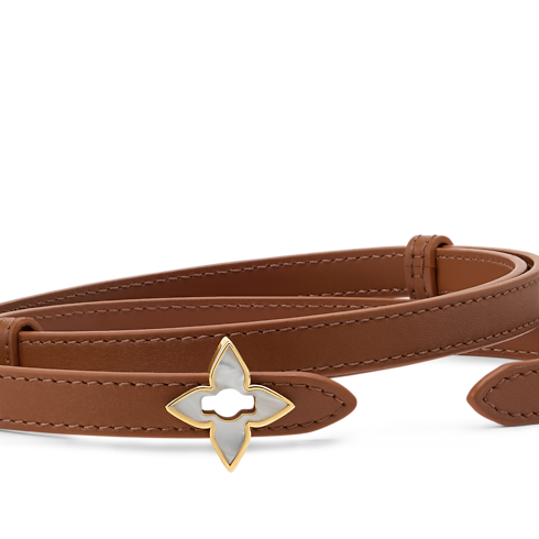 Pasek Flower Lock 12 mm in Kobiety's Akcesoria Paski collections by Louis Vuitton (Powiększenie produktu)