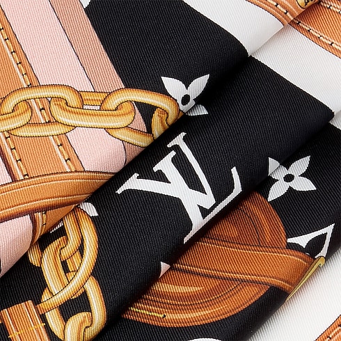 Pasek LV Strap Square 70 S00 in Kobiety's Akcesoria Jedwabne kwadraty i bandeaux collections by Louis Vuitton (Powiększenie produktu)