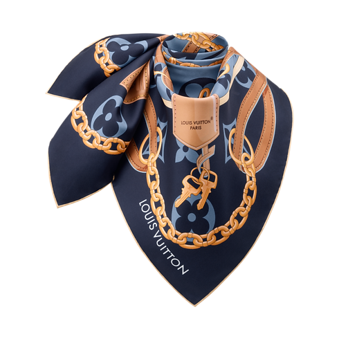 Pasek LV Strap Square 90 S00 in Kobiety's Akcesoria Jedwabne kwadraty i bandeaux collections by Louis Vuitton (Powiększenie produktu)