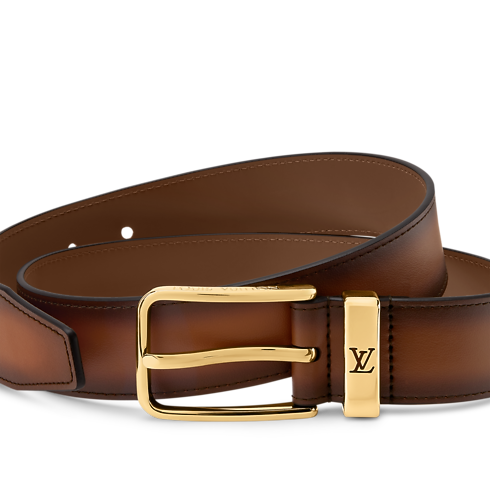 Pasek Pont Neuf Patinated 35 mm in Mężczyźni's Akcesoria Paski collections by Louis Vuitton (Powiększenie produktu)