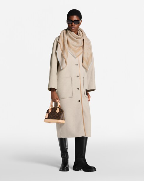 Chal Petit Natté S00 Mujer Accesorios Chales | LOUIS VUITTON