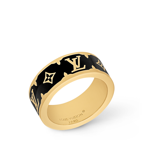 Pierścień Nanogram z emalią S00 in Kobiety's Biżuteria modowa Pierścionki collections by Louis Vuitton (Powiększenie produktu)