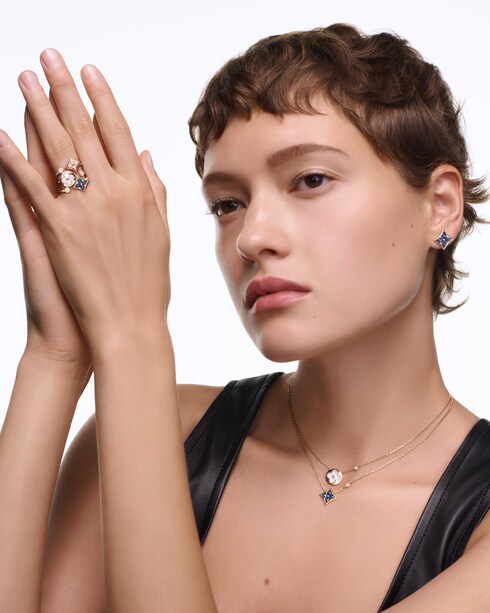 Color Blossom Mini Star Ring, Yellow Gold, Sodalite and Diamond in Jewellery's Categories Rings collections by Louis Vuitton