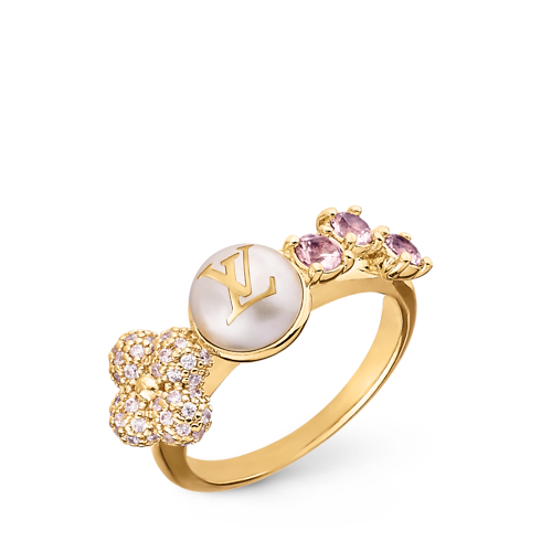 Pierścionek LV Blooming Symphony S00 in Kobiety's Biżuteria modowa Pierścionki collections by Louis Vuitton (Powiększenie produktu)