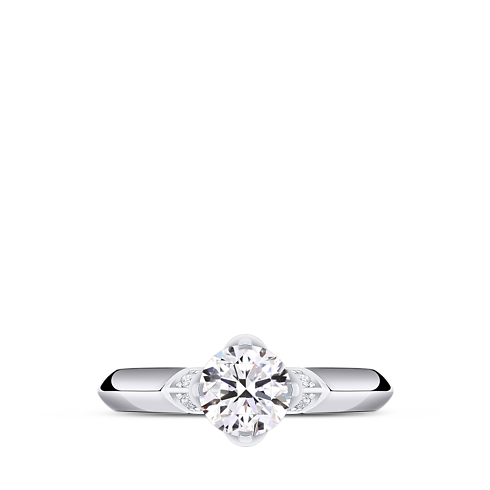 Pierścionek Solitaire LV Diamonds, szlif brylantowy in Biżuteria's Kolekcje LV Diamonds collections by Louis Vuitton (Powiększenie produktu)