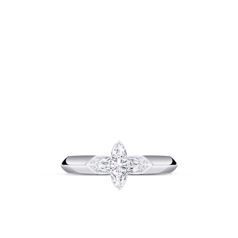 Pierścionek Solitaire LV Diamonds, szlif LV Monogram Star in Biżuteria's Kolekcje LV Diamonds collections by Louis Vuitton (Powiększenie produktu)