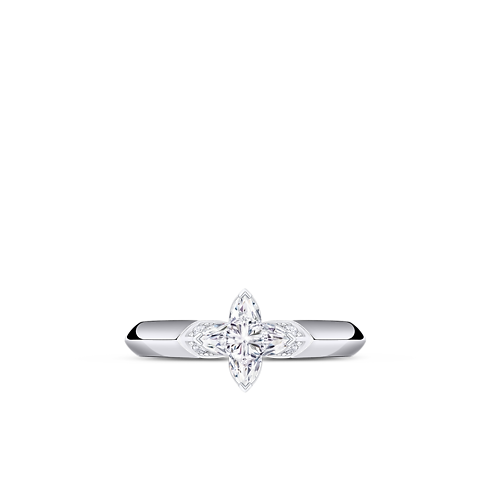 Pierścionek Solitaire LV Diamonds, szlif LV Monogram Star in Biżuteria's Kolekcje LV Diamonds collections by Louis Vuitton (Powiększenie produktu)