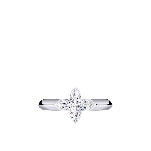 Pierścionek Solitaire LV Diamonds, szlif LV Monogram Star in Biżuteria's Kolekcje LV Diamonds collections by Louis Vuitton (Powiększenie produktu)