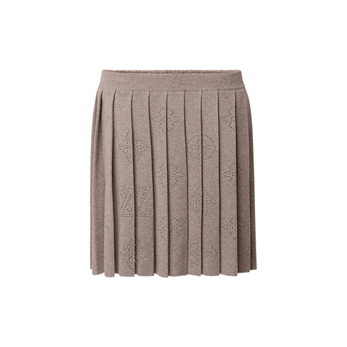 Pleated Mahina Knit Skirt in Kobiety's Odzież Dzianiny collections by Louis Vuitton (Powiększenie produktu)