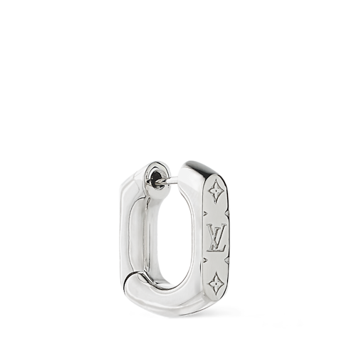 Pojedynczy kolczyk Mini Monogram Chain S00 in Mężczyźni's Biżuteria modowa Wszystkie produkty z kategorii Biżuteria collections by Louis Vuitton (Powiększenie produktu)