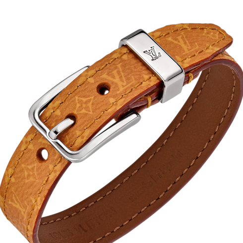 Pont Neuf Simple Tour Monogram Bracelet Płótno Monogram in Mężczyźni's Biżuteria modowa Bransoletki collections by Louis Vuitton (Powiększenie produktu)